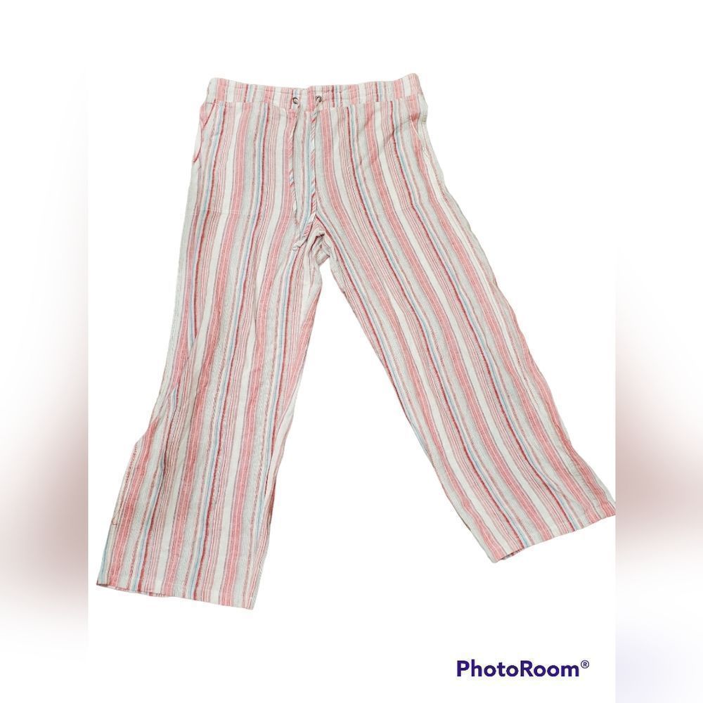 Westport wide leg linen pants